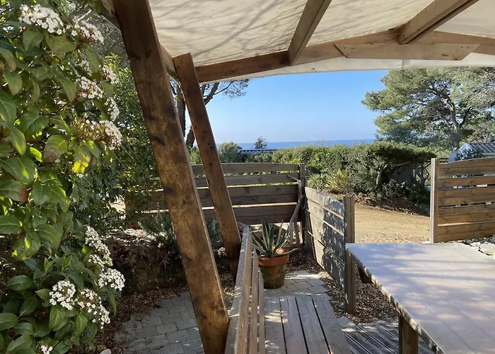 Holiday home L Arbousier, Mobil-home Vue Degagee Sur La